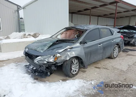 2017 Nissan Sentra Sv z USA, uszkodzony, nr VIN 3N1AB7AP5HY340915